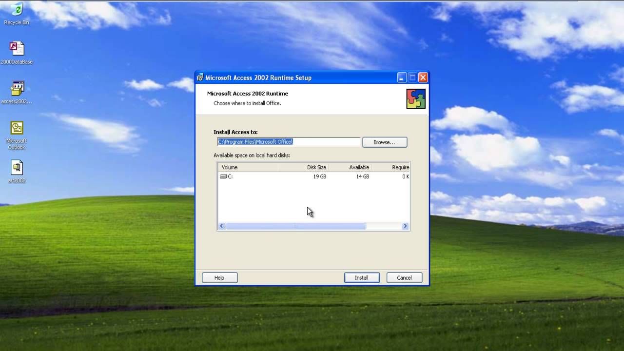access 2003 download windows 10